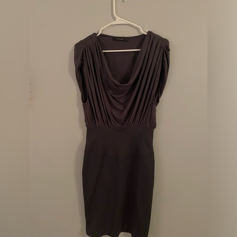 Twin-Set by Simona Barbieri Gray Dress